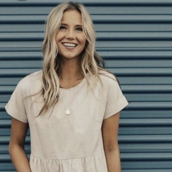 Rolee Yellow Pinstripe Lucas Dress - Picture 2 of 5